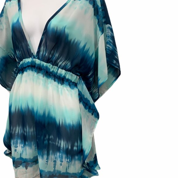 Miken Swim Chiffon Cover-up Marshmallow - Picture 5 of 10